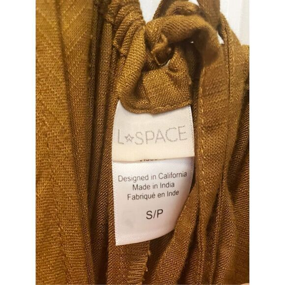 L Space Ryan Jumper jumpsuit Moss Green One Piece - Picture 7 of 7